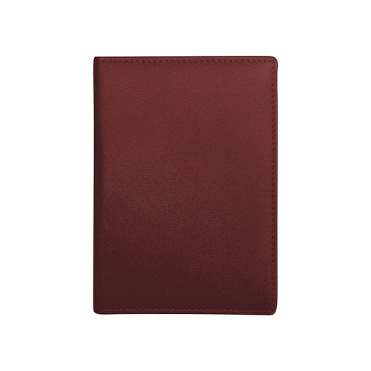 ILI New York RFID Leather Passport Cover / Vax Card Holder 6753RFB