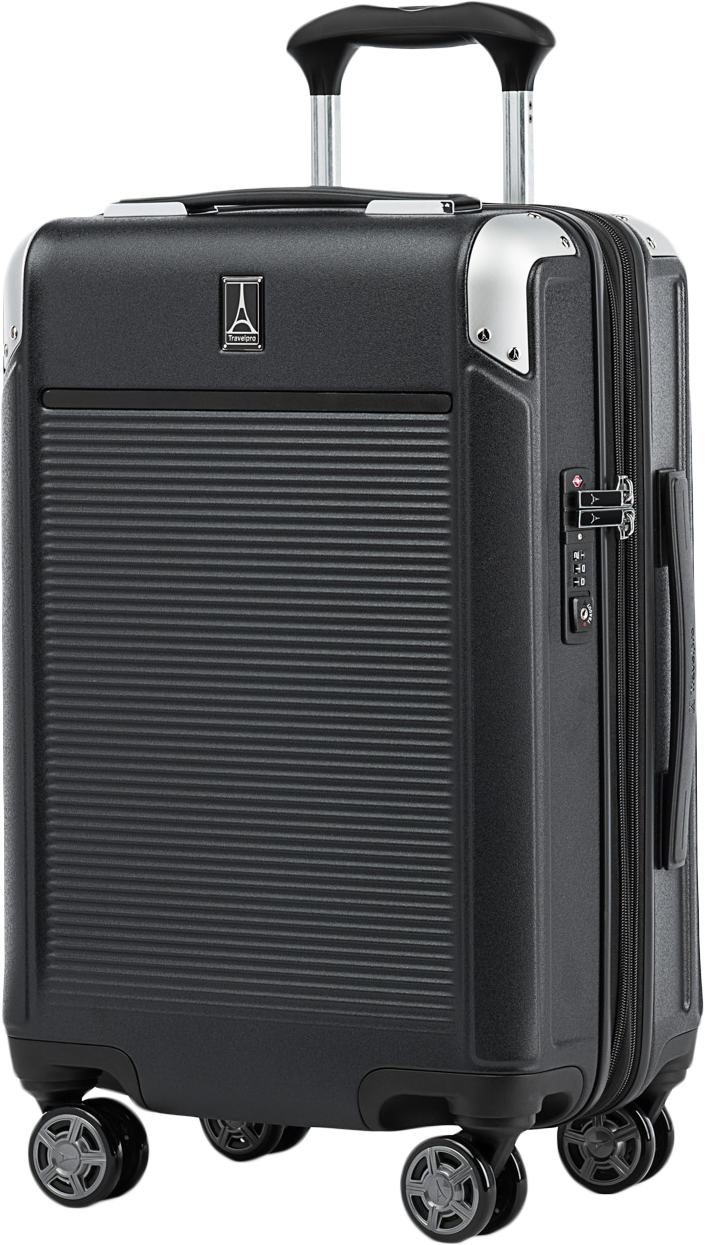 Travelpro Platinum Elite HARDSIDE CarryON Expandable Spinner Black 40