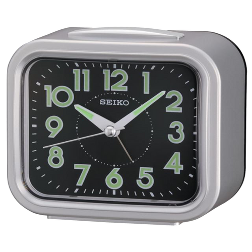 Seiko Nori Alarm Clock QHK023SLH Grey