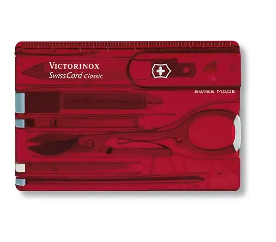 Victorinox Swiss Army Swiss Card Classic Red 0.7100.T-X3