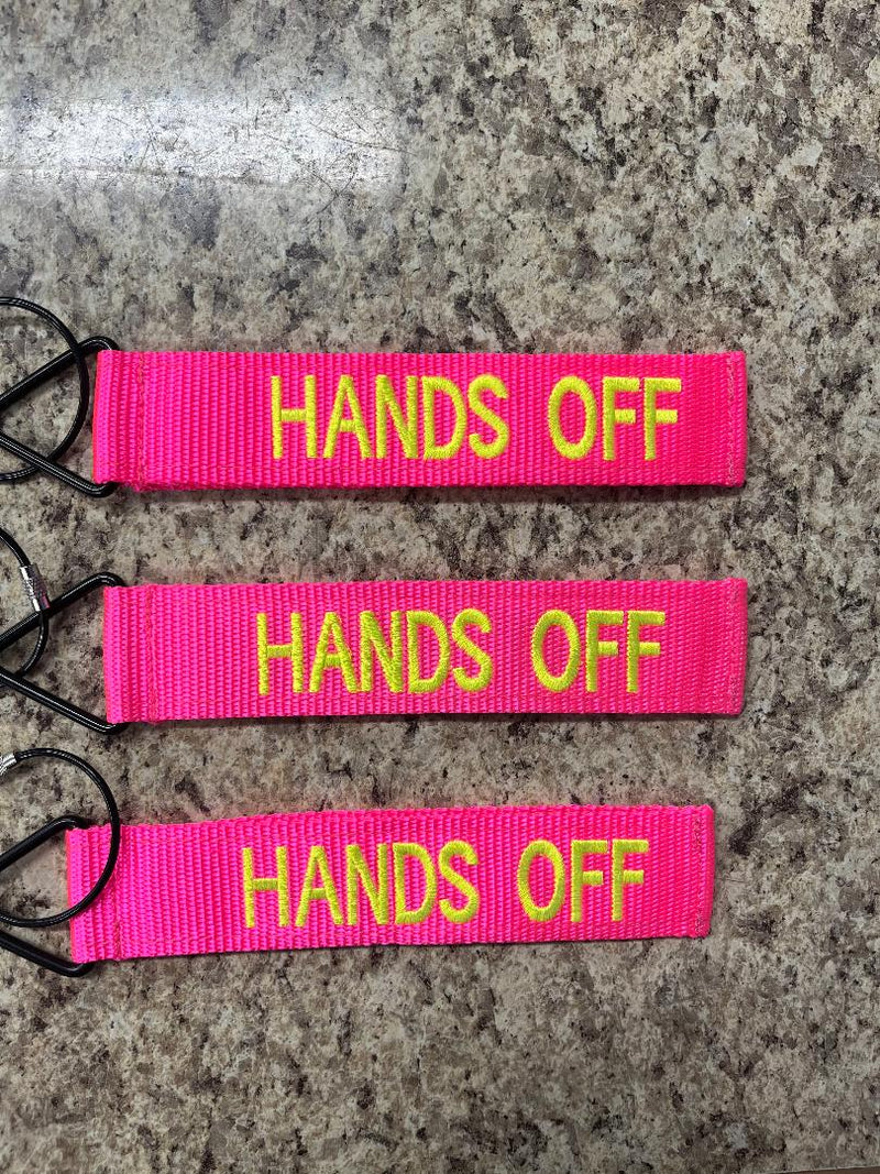 Tags for Bags Tude Tag "Hands Off" 3-Pack Luggage Tags
