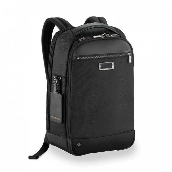 Briggs & Riley Medium Slim Backpack, Black