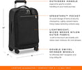Briggs & Riley Rhapsody Tall Carry-On Spinner Luggage PU122SP