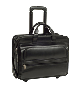 McKlein P Series Franklin 2-in-1 Removable-Wheeled 17" Laptop Case 86445