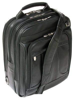 McKlein I Series Lincoln Park Leather Three-way Computer Briefpack 41655