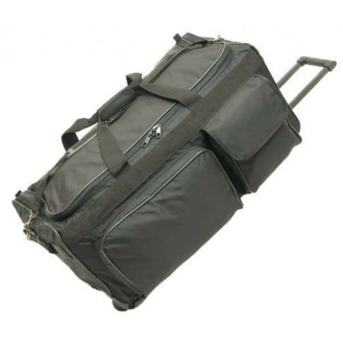 Netpack 40" Black Ballistic Nylon Wheeled Duffle Bag 5140