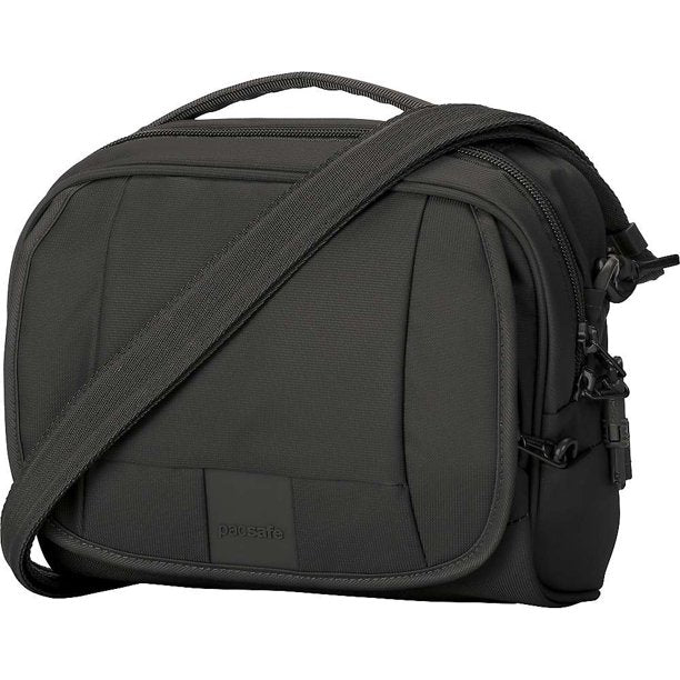PACSAFE Anti-Theft Metrosafe LS140 Compact Shoulder Bag 30410 Black