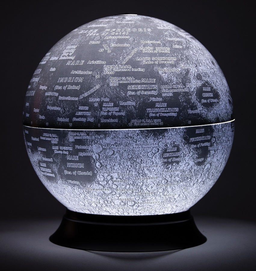 Replogle National Geographic 12" Illuminated Moon Globe 83522