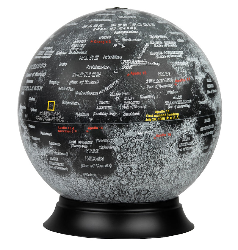 Replogle Globes National Geographic 12" Illuminated Moon Globe 83522