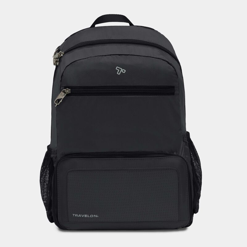 anti theft laptop backpack philippines Travelon Anti-Theft Active Packable Backpack 43207 Black