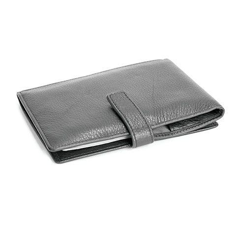 Osgoode Marley Cashmere Leather RFID Passport Ticket Wallet 1246