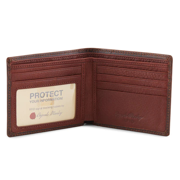 Osgoode Marley RFID ID Thinfold Wallet Distressed 1301