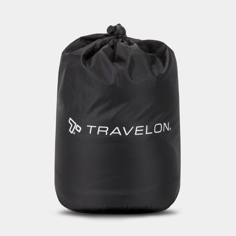 Travelon Contoured Memory Foam Travel Pillow 13483 Charcoal