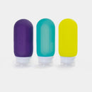 Travelon World Travel Essentials Set of 3 Leakproof 3 oz. Travel Tubes 13627