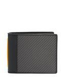 Tumi x McLaren Global Double Billfold 140120 Carbon Fiber/Papaya