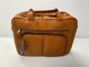 NLDA DayTrekr Double Top  Zip Leather Briefcase 771-1403