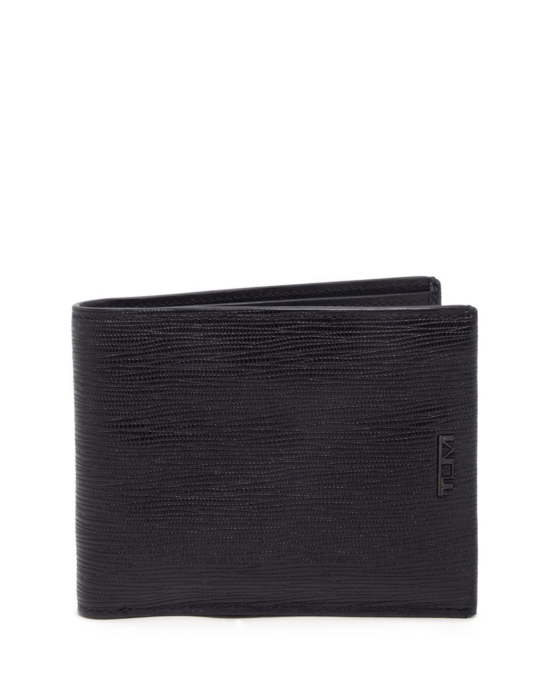 Tumi Nassau Global Removable Passcase 152374 Black Embossed