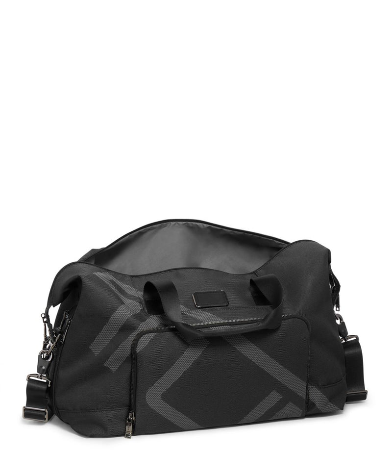 Tumi Alpha Double Expansion Travel Satchel 152416 Black