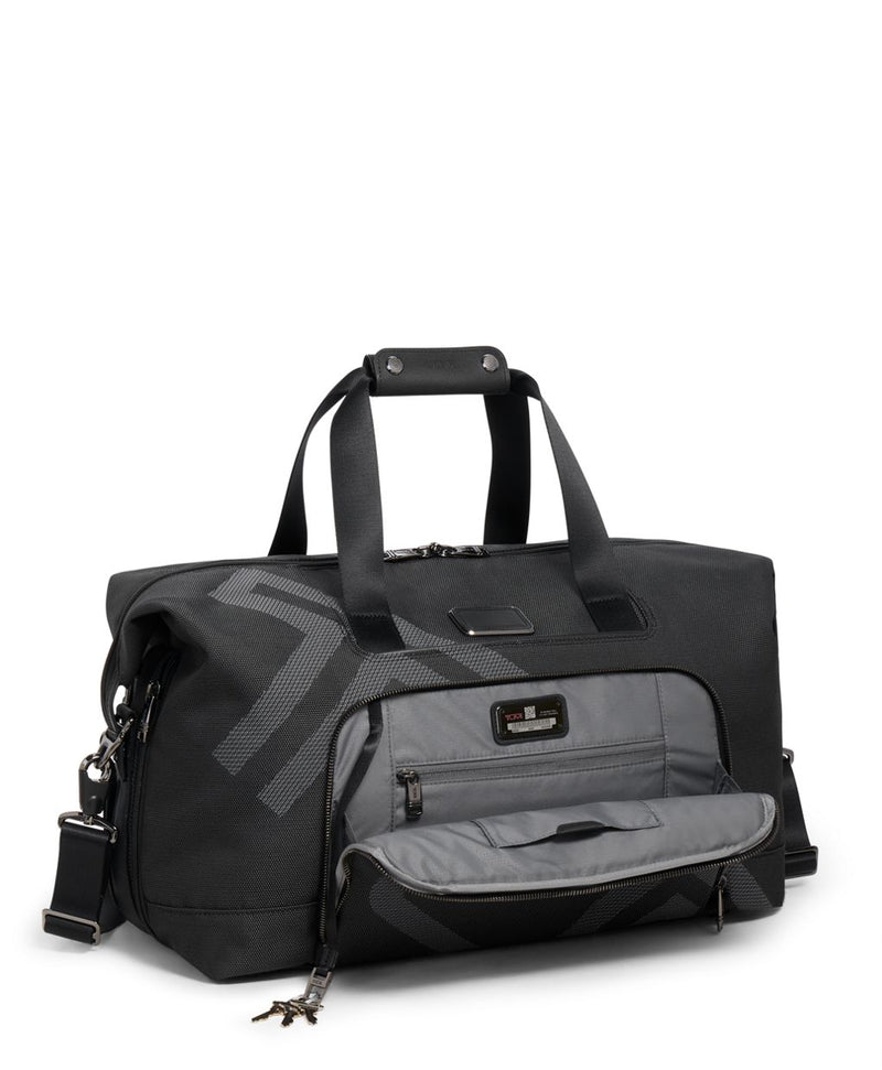 Tumi Alpha Double Expansion Travel Satchel 152416 Black