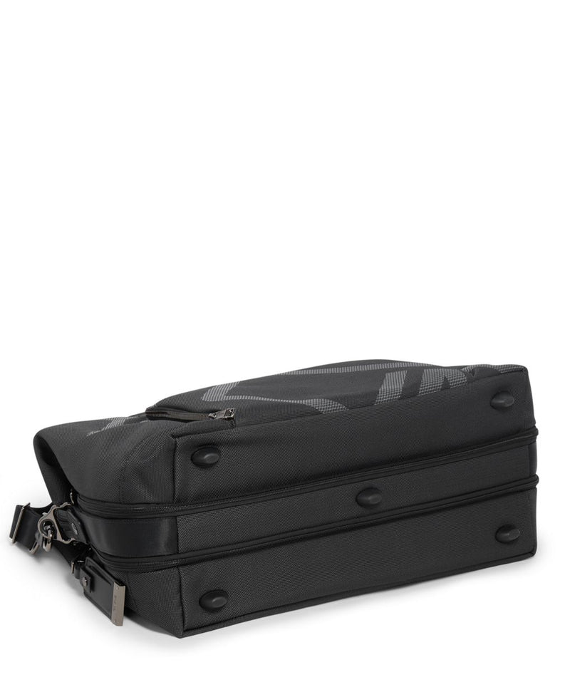 Tumi Alpha Double Expansion Travel Satchel 152416 Black