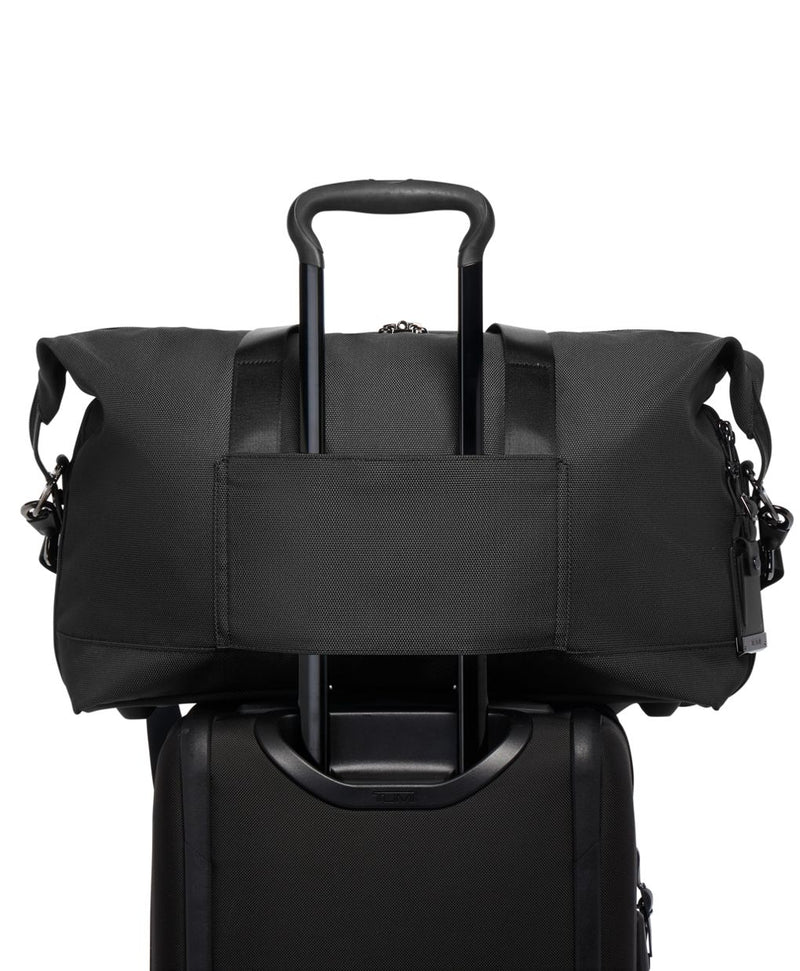 Tumi Alpha Double Expansion Travel Satchel 152416 Black