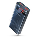 Hypercel 20,000mAh | ClearCharge XL Transparent Fast Charge Power Bank with 20W USB-C PD 15827