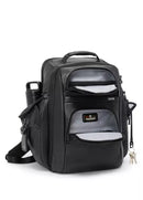 Tumi Alpha 4 NEW Leather Brief Pack 158958-1041 Black