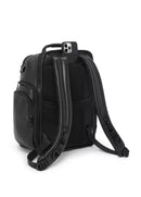 Tumi Alpha 4 NEW Leather Brief Pack 158958-1041 Black