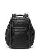 Tumi Alpha 4 NEW Leather Brief Pack 158958-1041 Black