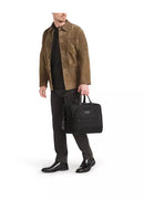Tumi Alpha 4 NEW Medium 15" Expandable Briefcase 158972-1041 Black