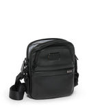 Tumi Alpha Medium Leather Crossbody 158975 Black