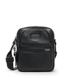 Tumi Alpha Medium Leather Crossbody 158975 Black