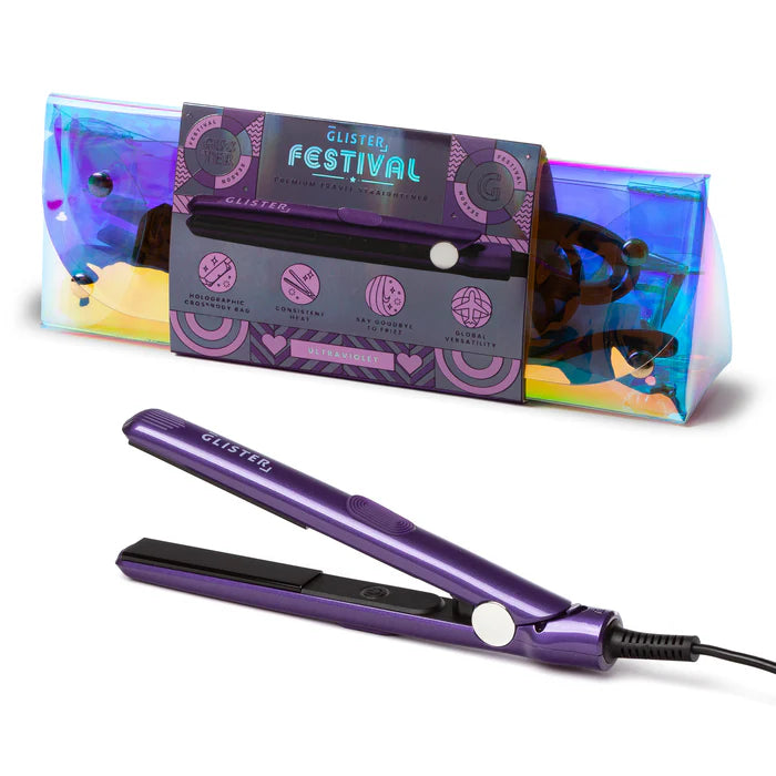Fashion Foundry Festival Flat Iron Purple GLS-MB2-Pur