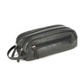 Osgoode Marley Distressed Leather Double Zip Shave Kit 2017D