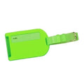 Voltage Valet Neon Colored Plastic Luggage Tags TLT-001