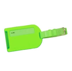 Voltage Valet Neon Colored Plastic Luggage Tags TLT-001