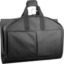 Clemco WallyBags 48" Deluxe Tri-Fold Travel Garment Bag with 3 Pockets 510 Black