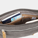 Travelon Anti-Theft Heritage Small Crossbody Clutch 33226-540 Pewter