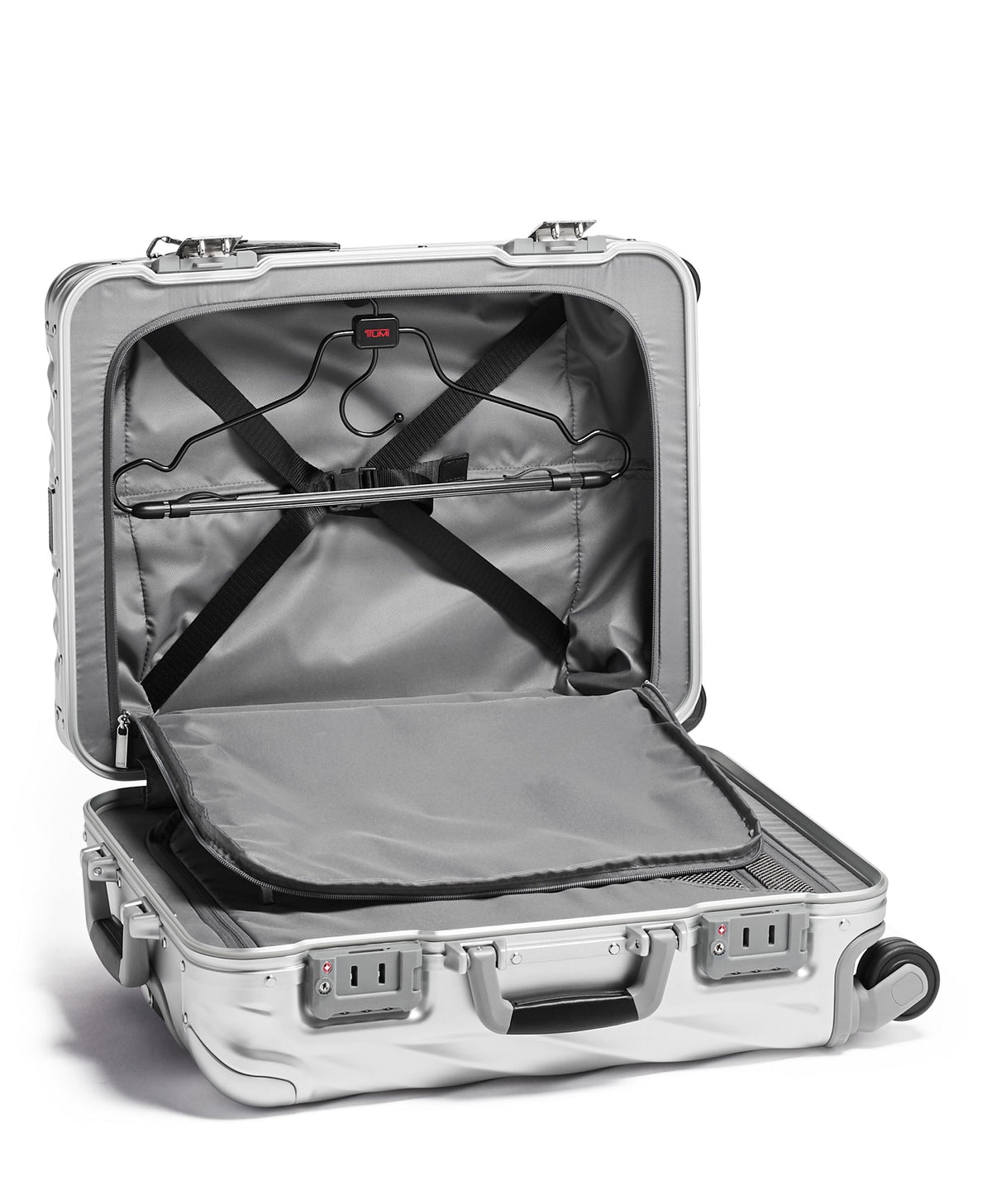 Tumi 19 Degree Aluminum Continental Carry-On SILVER 98820-1776