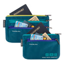 Travelon SET OF 2 CURRENCY & PASSPORT ORGANIZERS 43370