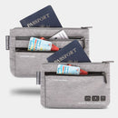 Travelon SET OF 2 CURRENCY & PASSPORT ORGANIZERS 43370