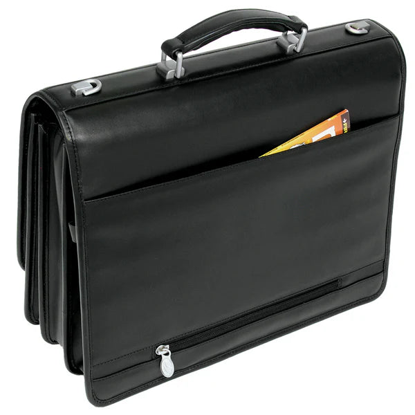 McKlein I Series River North Leather Triple Compartment Briefcase 43555