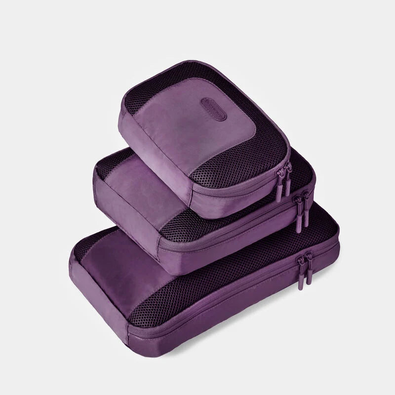 Travelon Pi Never Lost Set of 3 Packing Cubes 43648