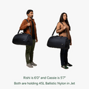 Halfday Travel Premium Garment Duffle 45L 33004-003 Black