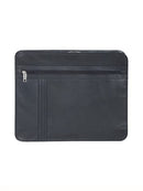 Scully Black Leather 3 Way Zip Document Case 490-11-24 Black