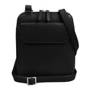 ILI North-South Flap Pocket Crossbody 6337 Black