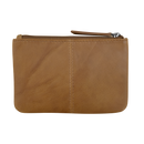 ILI RFID Blocking Leather Zip Coin Purse 6413