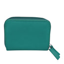 ILI Double Zip Accordion Credit Card Holder 6714RFB