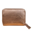 ILI Double Zip Accordion Credit Card Holder 6714RFB