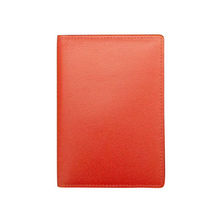 ILI New York RFID Leather Passport Cover / Vax Card Holder 6753RFB